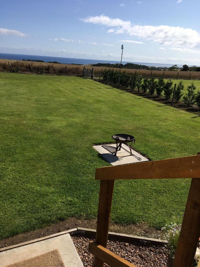 The Hawthorn Shepherds Hut Eyemouth Exterior foto
